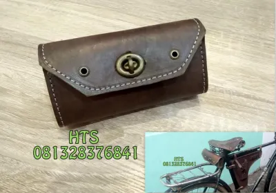 tas sadel sepeda onthel bahan kulit asli termurah TAS JOK SEPEDA ONTHEL KULIT ASLI