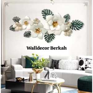 Walldecor Berkah Hiasan Dinding Besi Big Size Ukuran 140x70 Dekorasi Gantung Pajangan Rumah Modern