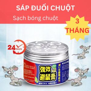 Sáp Đuổi Chuột Thảo Dược Tự Nhiên – Không Độc Hại Hương Đặc Biệt Xua Đuổi Chuột Hiệu Quả 1–2 Tháng