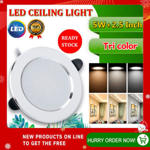 5W 2.5 Inch Tri Color LED Pin Light Living Room Ceiling Light LED Down Light Lights For Ceiling