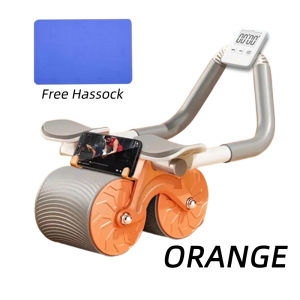 Beginner Abdominal Health Wheel With Hassock Support Rebound Abdominal Wheel Fitness Equipment Abs Workout Equipment