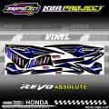 Striping Sticker Revo Absolute - Stiker Lis Variasi Revo 2010-2013 Desain Racing H.07 cod. 