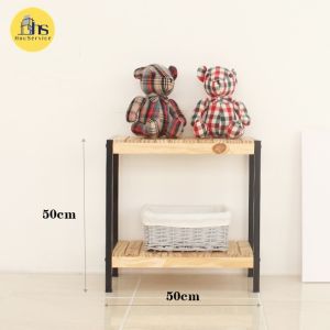 [Nhận đặt theo yêu cầu] [Korean Style] Kệ đa năng Sắt Gỗ size M cỡ vừa bề ngang 50cm. Kệ đa năng tiện dụng bày trí đẹp phù hợp không gian đơn giản hiện đại và sang trọng. Kệ cao cấp đạt tiêu chuẩn Hàn Quốc