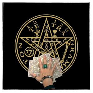 Butterfly and Flower Patterned Tarots Cloth Tarots Reading Tablecloth for Casting Spiritual Practices