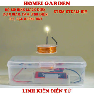 Bộ Mô Hình Mạch Điện Đơn Giản Cảm Ứng Điện Từ Sạc Không Dây Học Stem Steam DIY - HM0472