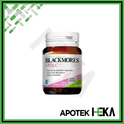 Blackmores I-Folic 60 Tablet - Suplemen Asam Folat Kehamilan