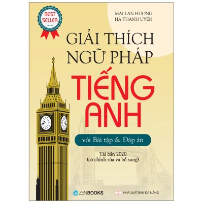 Sách Giải Thích Ngữ Pháp Tiếng Anh Tái Bản 2022 ( Bài Tập & Đáp Án )
