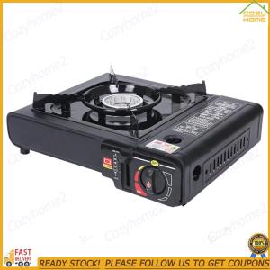 【Cozyhome2】Portable Gas Stove Camping Stove Adjustable Single-Burner Butane Stove Cassette Stove for Indoor & Outdoor Cooking