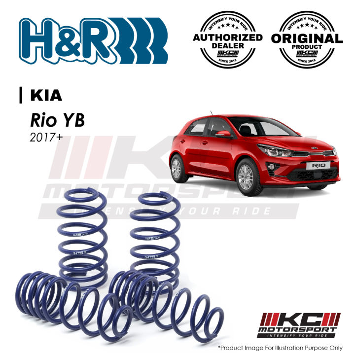 Kia Rio YB 2017+ - H&R Sport Spring / Coil Springs | Lazada