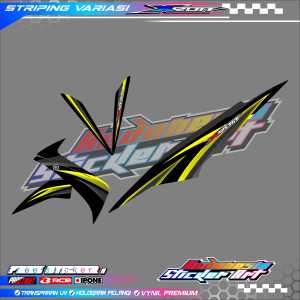 STRIPING VARIASI YAMAHA XEON / STICKER LIST VARIASI MOTOR YAMAHA XEON