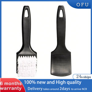 Tire Brush Stiff Bristle Wheel Cleaning Tool Long Handled Stiff Bristle Brush for Auto Detailing Carpet Brush