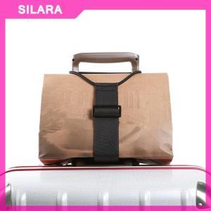 SILARA Nhiều Màu Đàn Hồi Có Thể Điều Chỉnh Dây Đeo Hành Lý Carrier Dây Đeo Hành Lý Bungee Thắt Lưng Vali Vành Đai Du Lịch An Ninh Mang Theo Trên Dây Đeo