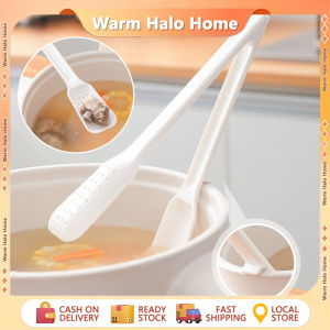 Plastic Tongs Plastic Buffet Serving Tongs 2in1 Food Clip Food Strainer Detachable Food Tongs