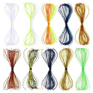 Silicone Jig váy câu cá váy Bả mồi câu cá bả váy 10 Bó câu cá váy cho lures váy thay thế thiết lập
