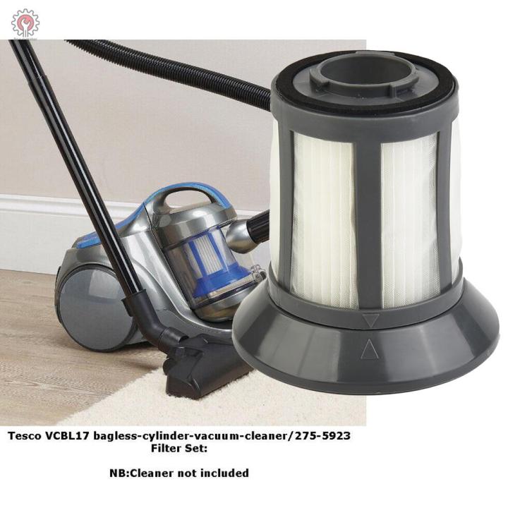 【BEUMK】 Bagless Cylinder Vacuum Filter Set For Tesco Cleaner VCBL15