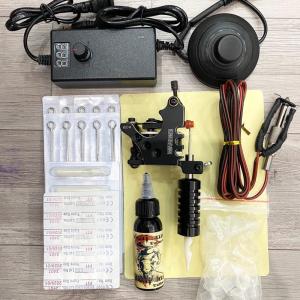 Bộ Combo 1 máy xăm trυng cấp WORM HOLE D2  để các bạn học xăm và làm việc