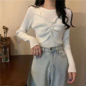 IOS SHOP AZKIA ATASAN RAJUT KNIT KASUAL WANITA KOREAN STYLE