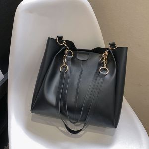 Women Bag Casual Plain Large Capacity Commuter Womens Shoulder Bags Textured Shoulder Handbag
