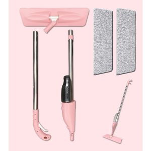 NEW Version Premium Easy Spray Mop – Easy & Lazy Clean Microfiber Pad for Effortless Streak-Free Floor Cleaning 多功能懒人拖把