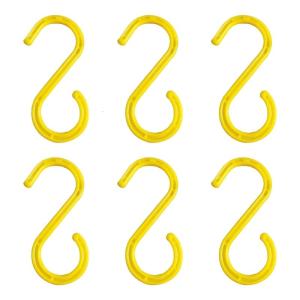 Pack Of 6 ABS Insulated Cable Hooks Heavy Duty Cable Management Hook for Home Office Wiring