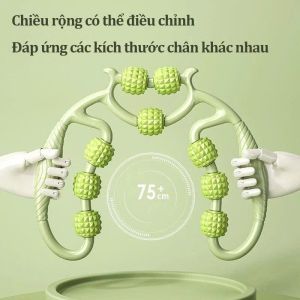 Con Lăn Massage 9 Bánh 360 Độ Đa Năng | Dụng Cụ Roller Massage Cổ Vai Gáy Toàn Thân