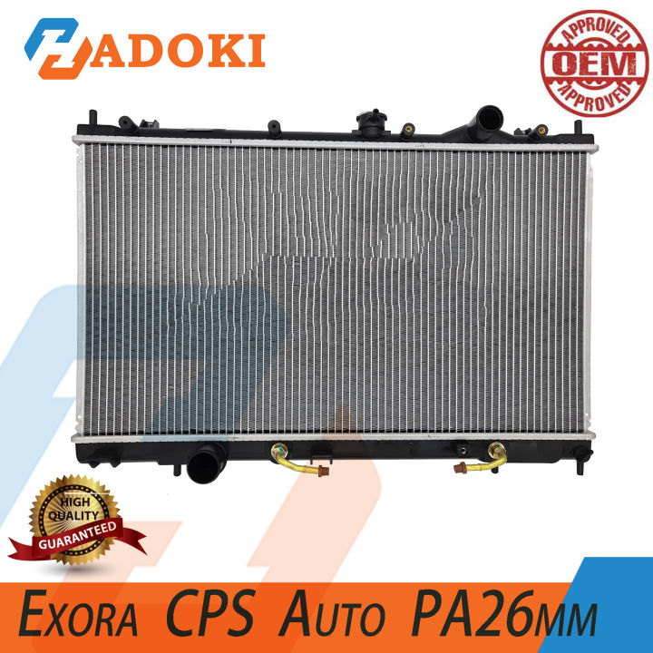 OEM Proton EXORA CPS Non Turbo Auto / Manual Radiator Double Layer ...