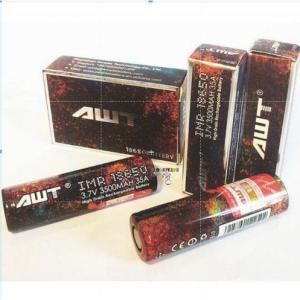 / (Rainbow) AWT IMR 18650 3.7V 3500mAh 35A high drain rechargeable battery (1pcs) 0ssf qcso z3af .