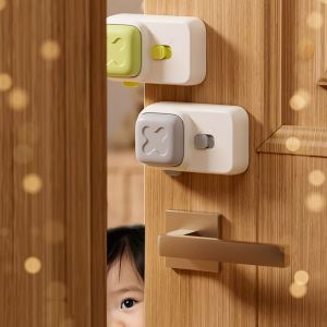 CANGI8 Soft Protector Childproof Door Holder Self-adhesive Anti-Pinch Design Silicone Doorstop Premium Anti-collision Dual Safety Door Stoppers For Babies