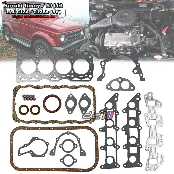 Royal Crusaders Head Gasket For Suzuki 1.3L G13B Engine - Fits Samurai, Drover, Sierra, Gypsy SJ413