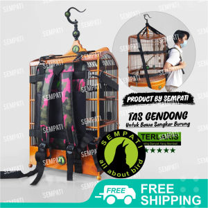 Tas Sempati Kotak 4 Tali: Tas Gendong untuk Murai & Lovebird