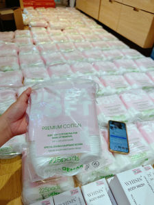 Bông Tẩy Trang SENADEMAR Premium Cotton Very Soft cotton Pad For Make Up Removel 225 Miếng