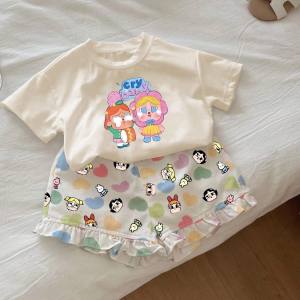 พร้อมส่ง ต42-ต45 แก๊งพาวเวอร์ ชุดเด็กลายการ์ตูนสุดจึ้ง