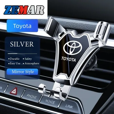Toyota Car Phone Holder Gravity Stand For Avanza Rush Innova Calya Razie Yaris Corolla Cross Altis Agya Veloz Sienta