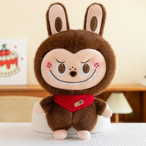 Funny LABUBU Plushie Toy Doll Cartoon LABUBU Plush Toy Doll Fluffy Toy Doll Original Birthday Gift