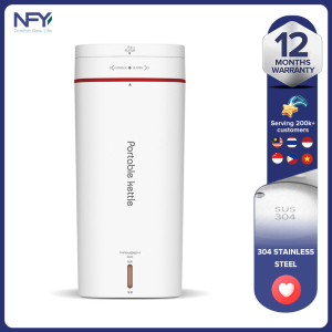 Household Kettle Portable Mute Electric Water Cup Mini Travel Water Cup.