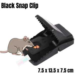 Durable Rodent Snap Clip Rat Mouse Trap Pest Control Bait Box
