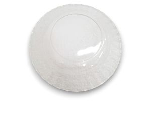 Mitra Loka Piring Kristal / Piring Makan Bening Aesthetic