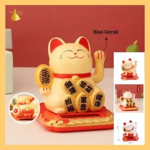 BD Kucing Rejeki Hoki / Kucing Hoki Koin / Dekorasi Dashboard Mobil Cat SMB29