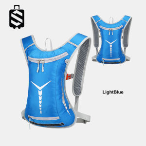 Sky Traveller Multifunctional Cycling Outdoor Casual Versatile Sports Backpack Portable Helmet Net Bag Waterproof Reflective Strip Mountaineering Bag