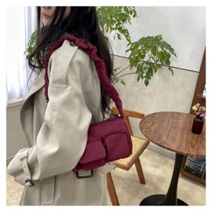 Youfeel Shoulder bag tas bahu tas sling bag tas selempang 2 kantong depan 7150