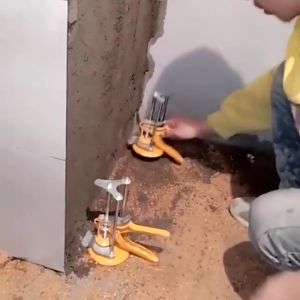Manual tile Locator Wall Tiles regulator Height Adjustment Positioner Leveler Ceramic Fine Thread Durable