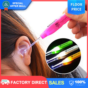 【Multifunctional】Luminous Ear Pick Cleaner with LED Light Ear Wax Cleaning Tools for Kids Men Women