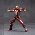โมเดล ไอรอนแมน มาร์ค16 เวอร์ชั่น 2025 งานแซดดีทอย Model Iron Man Mark 16 ZD-Toy New!2025 Marvel สูง 18 ซม. ลิขสิทธิ์แท้. 