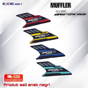 MUFFLER PROTECTOR AEROX CONNECTED - COVER KNALPOT ALL NEW AEROX CONNECTED