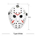 【Local Delivery】 Jason Horror Hockey Role Play Mask Halloween Costume Accessories Props Man Woman Party Horror Mask LZC-Jason-Mask-Green. 