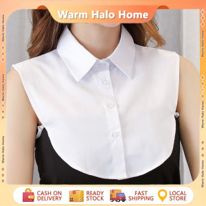 Women Fake Collar Blouse Vintage Detachable Shirt Collar False Collar Lapel Blouse Top Women Clothes Accessories