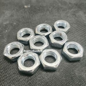 Bulong đai ôc ecu con tán M12 lục giác thép mạ - Zen 12mm (100g) #vattuducduyen