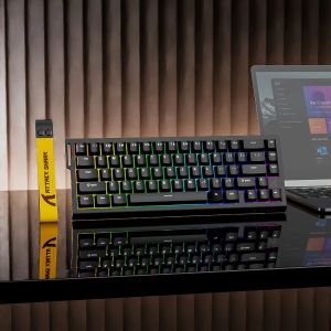 ATTACK SHARK X68 HE Rapid Trigger Keyboard Magnetic Switch 60% Wired 8KHz Hot Swappable Keyboard With RGB Lighting PBT Double-sh2026