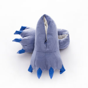 Adult Cartoon Animal Paw Home Slippers Dinosaur Claw Shoes Indoor Winter shoes