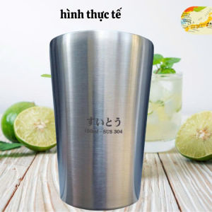 Ly uống nươc Nhật Bản inox 304 dung tích 450ml-Hàng cao cấp kg bị thoát nhiệt